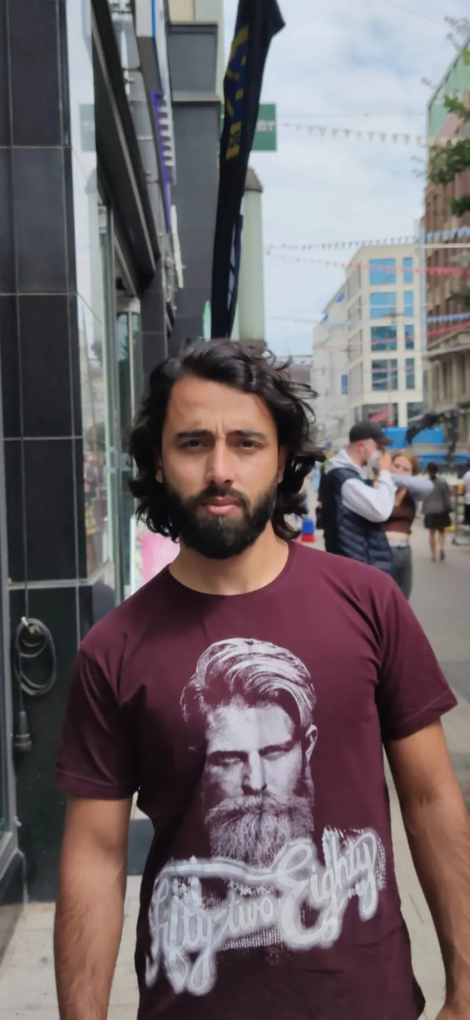 Hamid Ahmadi, Inhaber des M&H Barber Salon in Ingolstadt