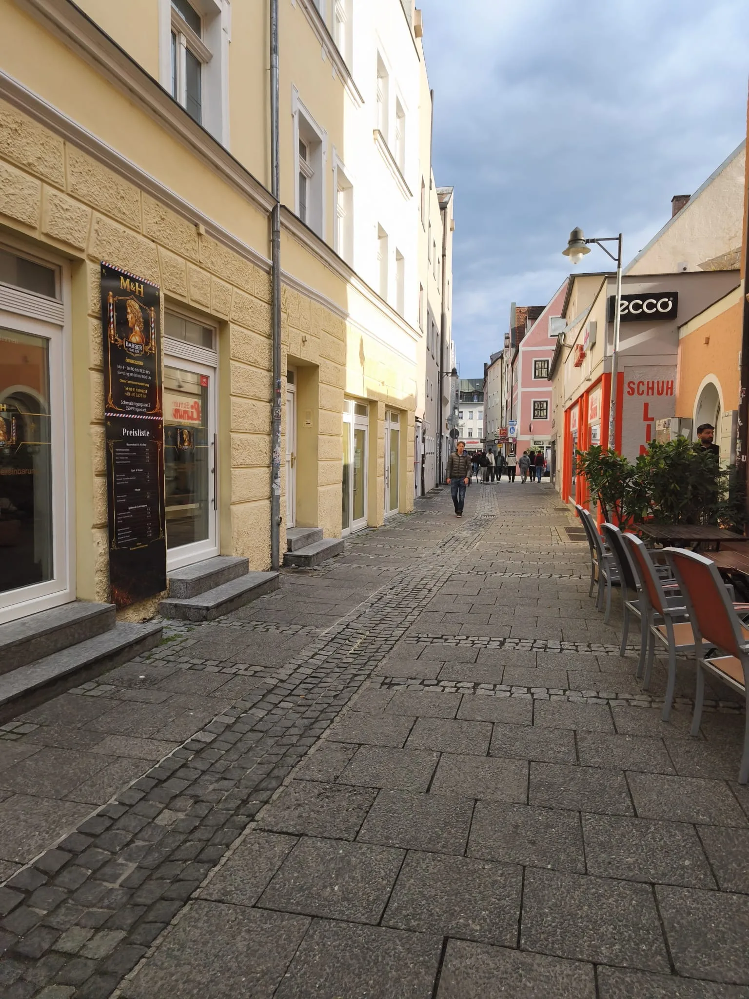 Eingangsbereich des Salons